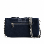 Rock mini clutch denim